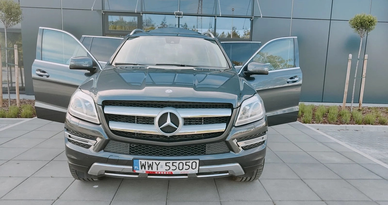 Mercedes-Benz GL cena 122000 przebieg: 139000, rok produkcji 2014 z Wyszków małe 781